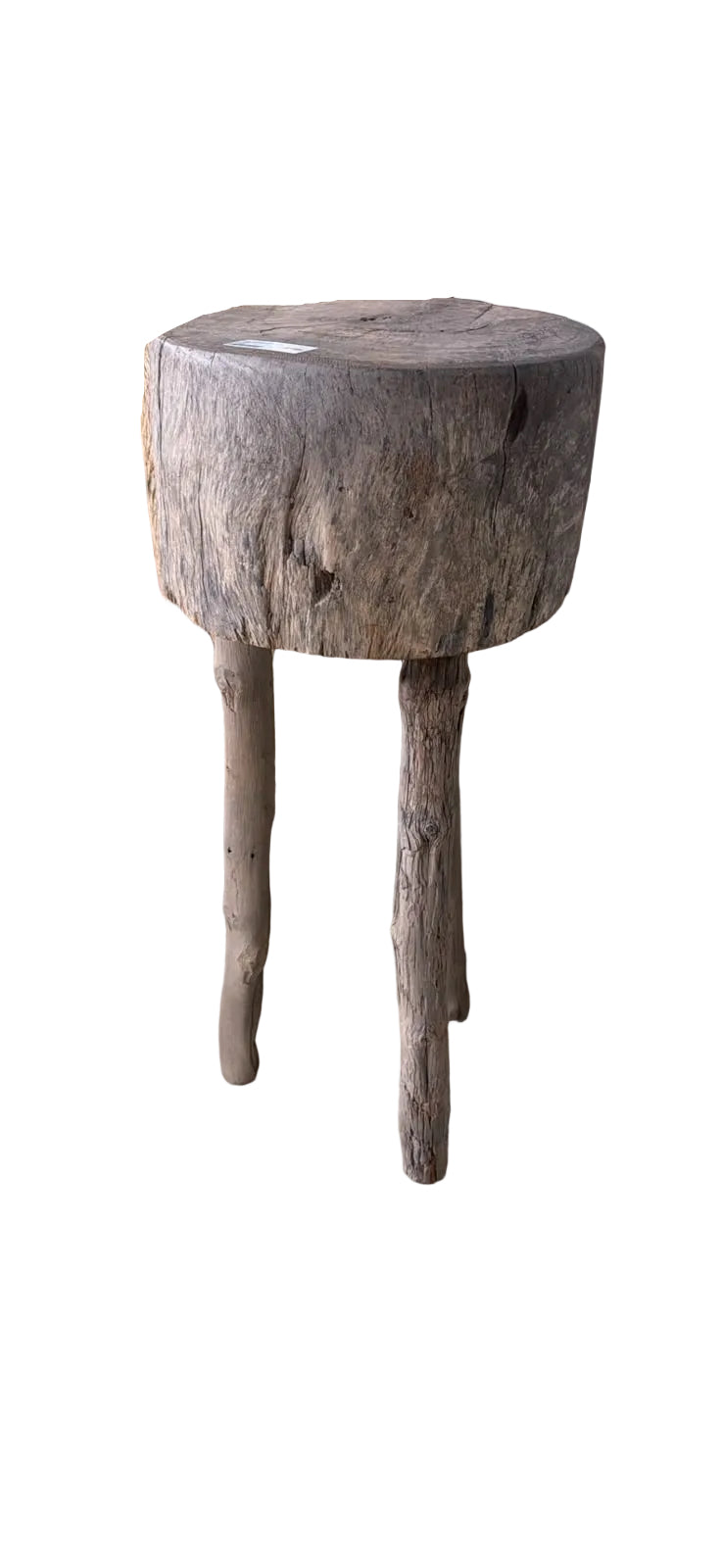 High presentation table wood | round