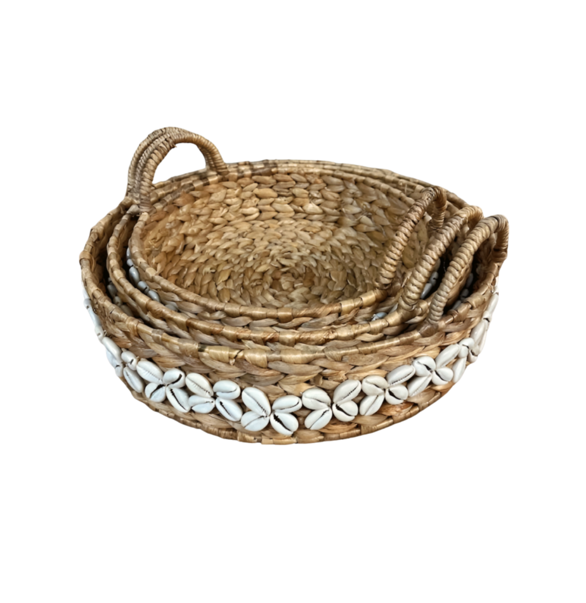 Woven shell tray M