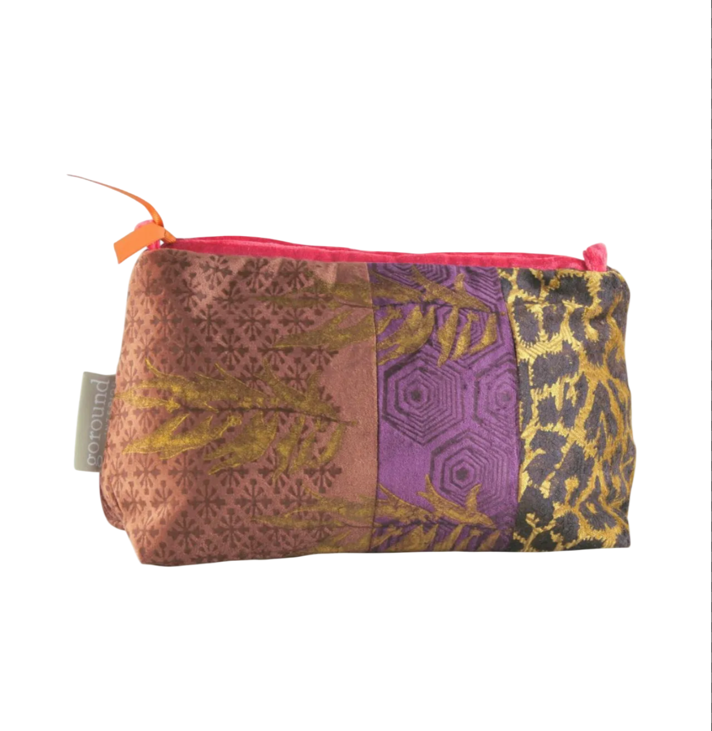 Velvet pouch Marques | Multicolour