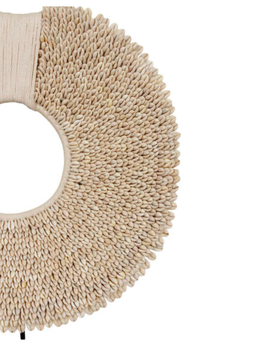Decorative Coast Shell Sculpture | Ivory