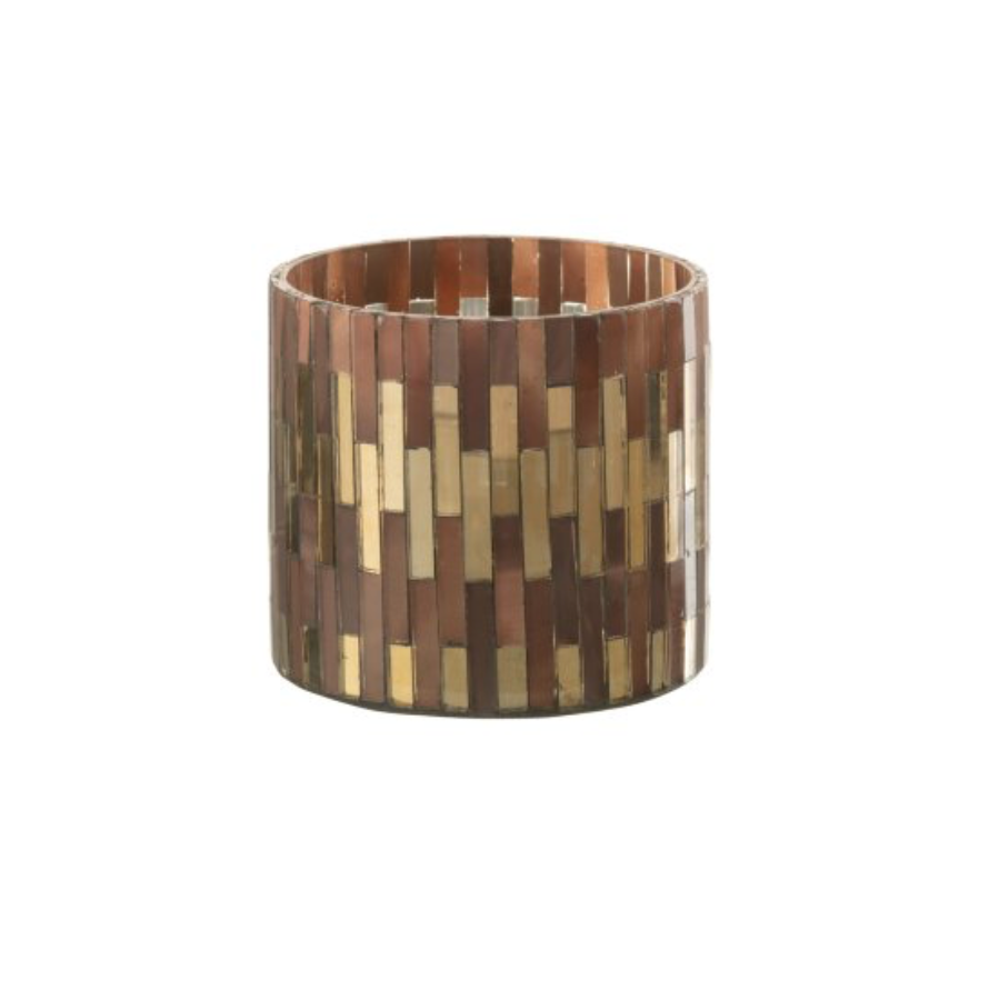 Chic candle holder | brown M