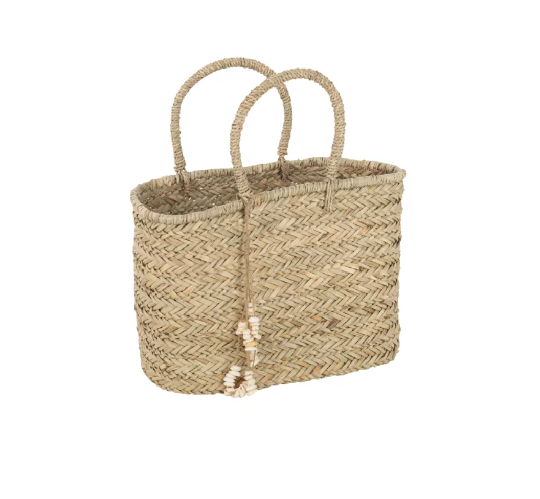 Beach bag | Jute - shells