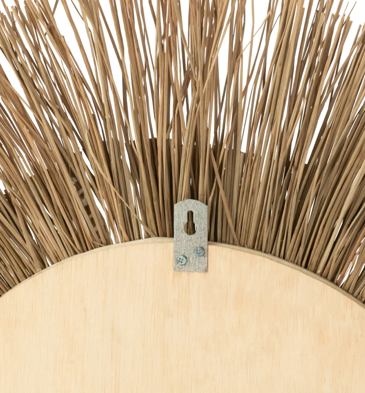 Boho white wall mirror | 101
