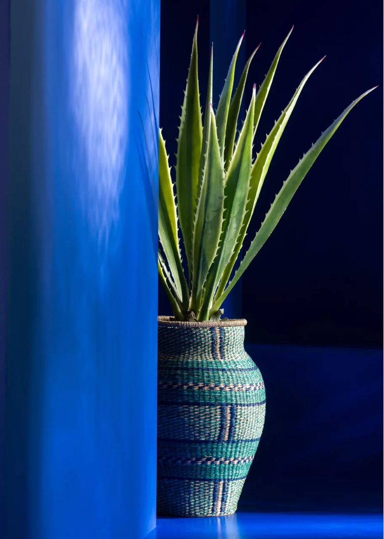 Seagrass Vase | Blue
