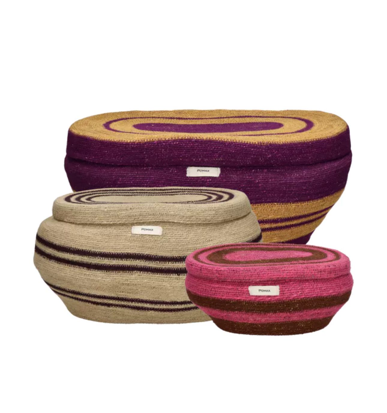 Pomax MARE set of 3 seagrass baskets