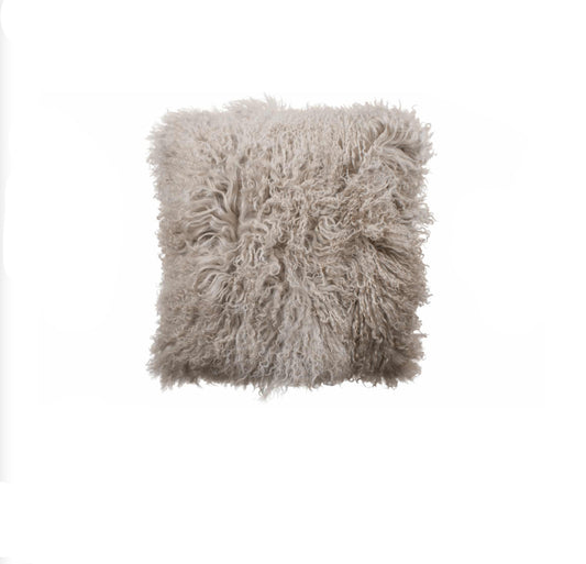 Sheepskin sand cushion