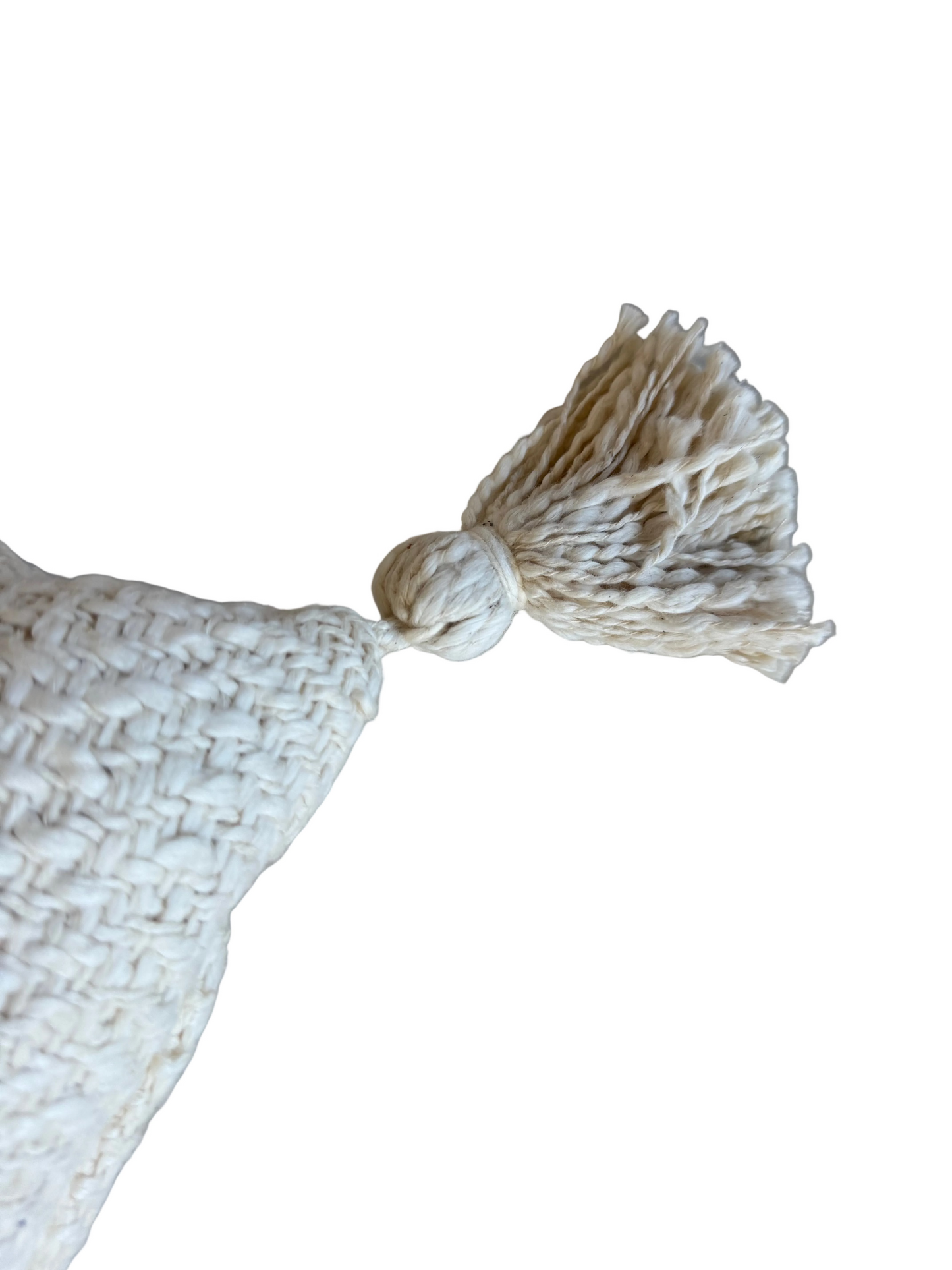 Cotton cushion 50x50 | Ivory