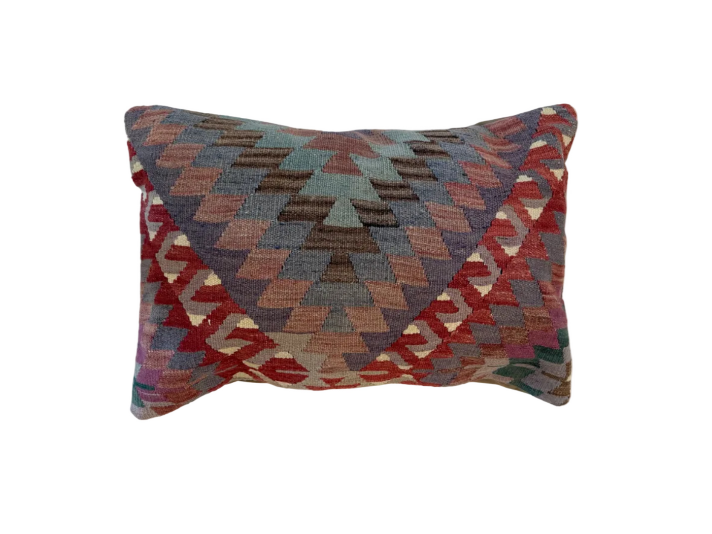 Kelim cushion rectangular | multicolour