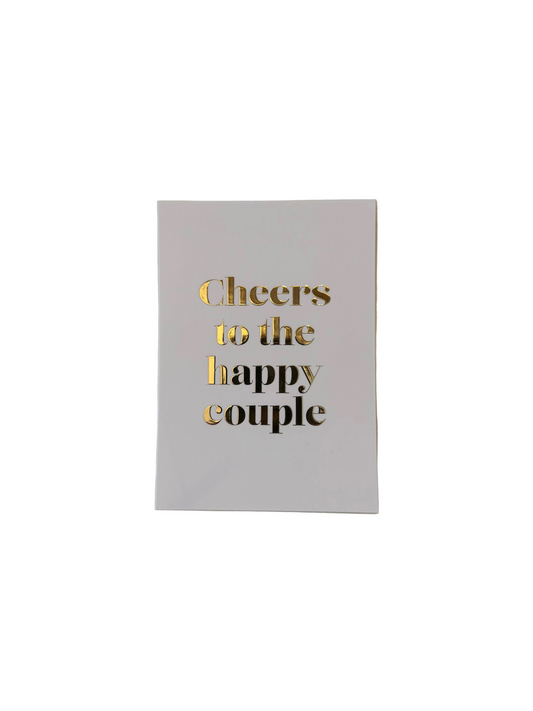 Post card | Cheers to the happy couple