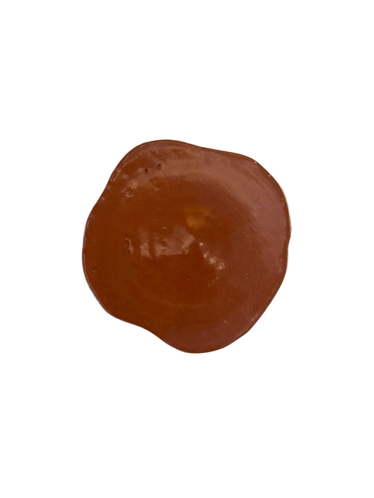 Organic mini tray for fragrance blocks | Tanger | Brown