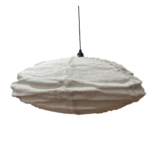Linen hanging lamp S