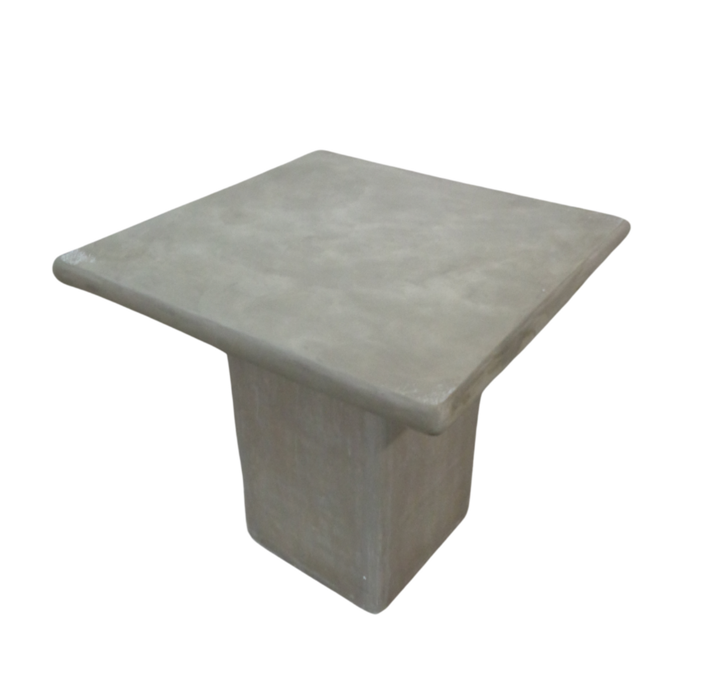 Ibiza square cement table 80 | grey