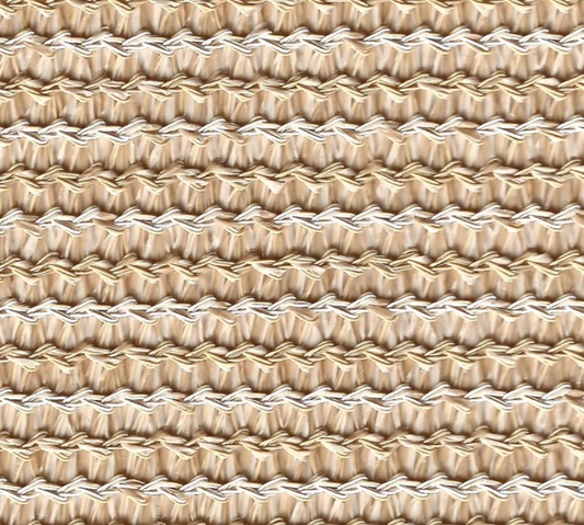 Floating starfish pouf - raffia beige