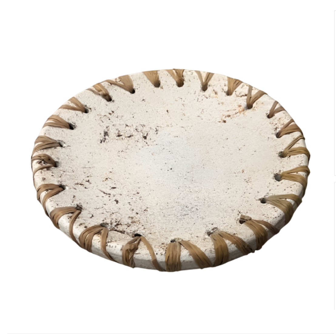 Plate Raf white L