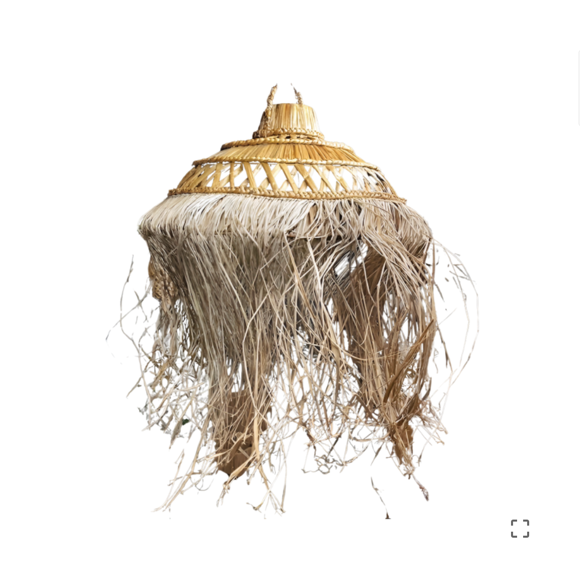 Banana natural hanging lamp