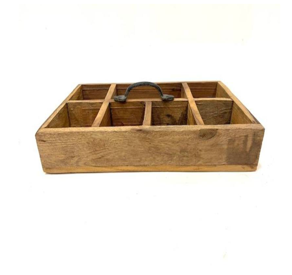 Old wooden spicebox