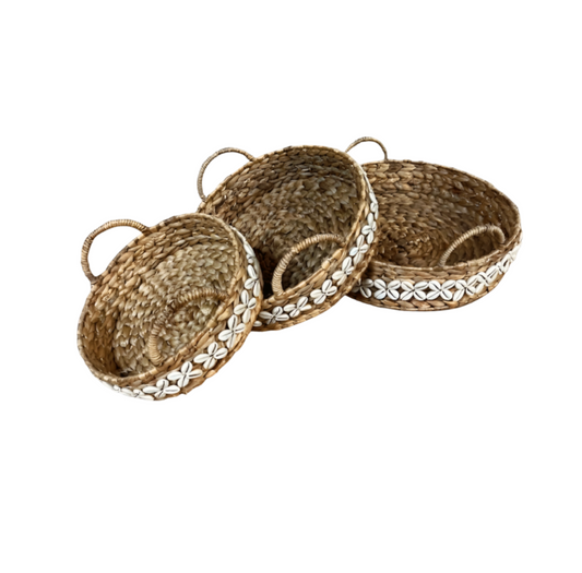 Woven shell tray S