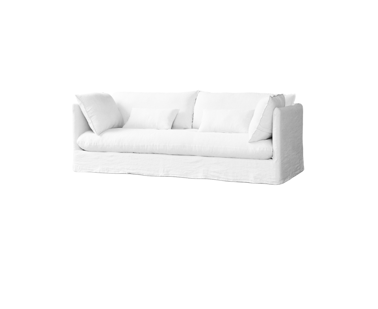 Sofia Sofa | White linen