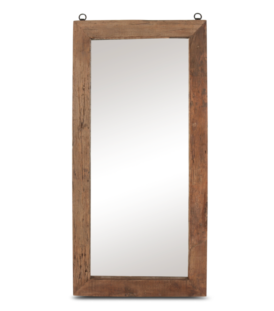 Teak mirror L
