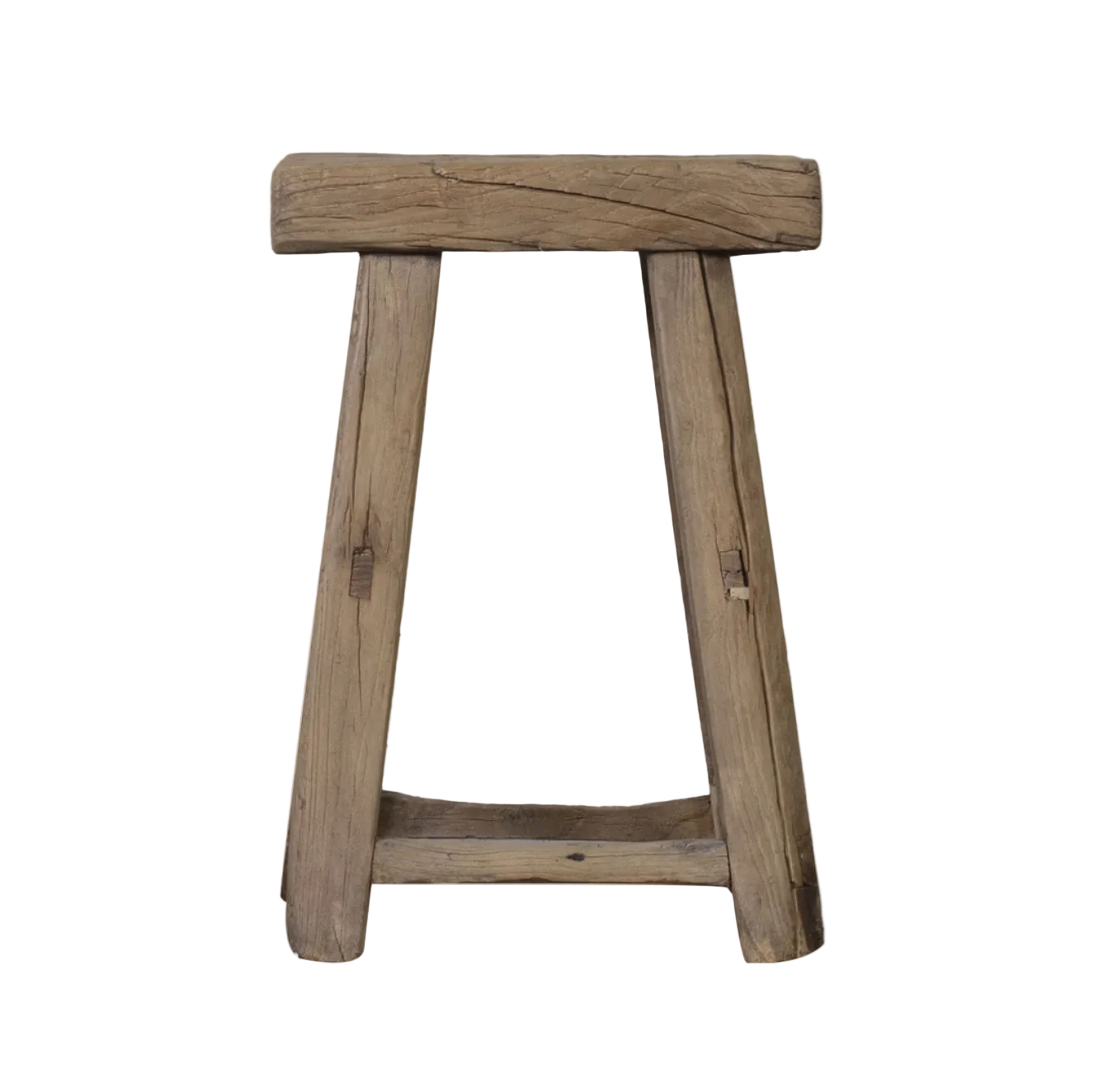 Stool wood rectangular