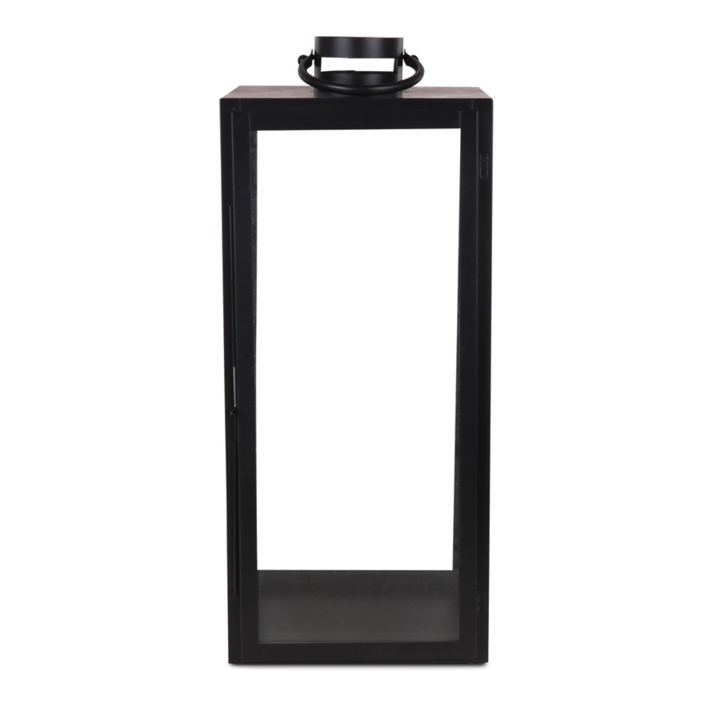Black iron lantern M