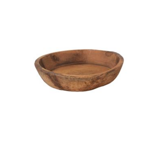 Wooden decoration bowl