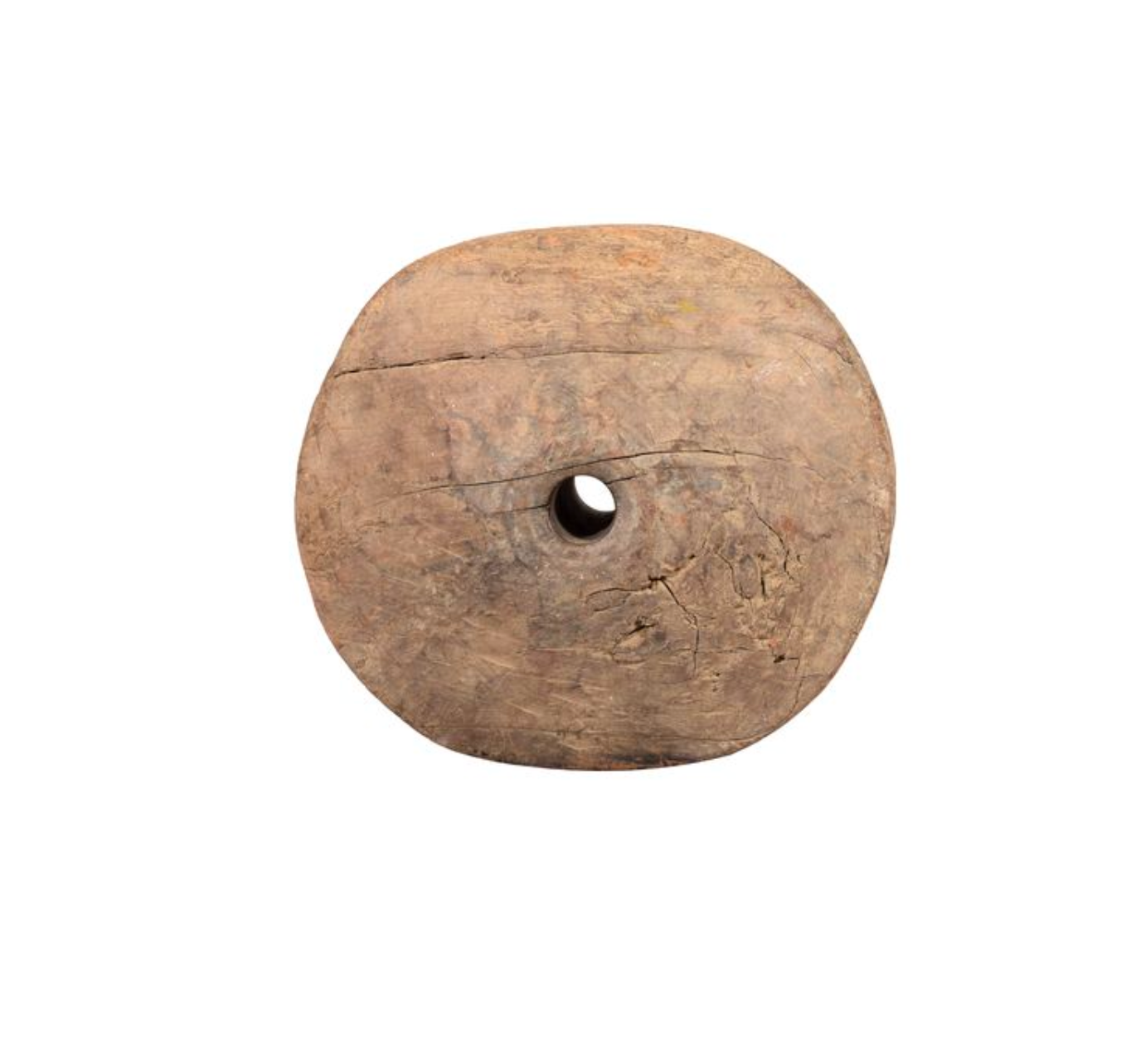 Wooden decoration wheel