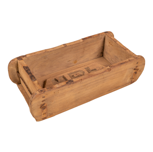 Wooden decoration tray (old stone mold)