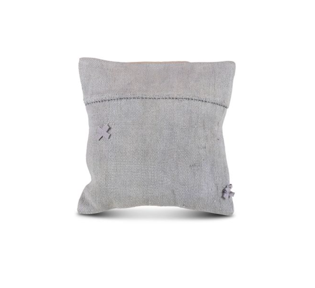 Aqua kelim cushion