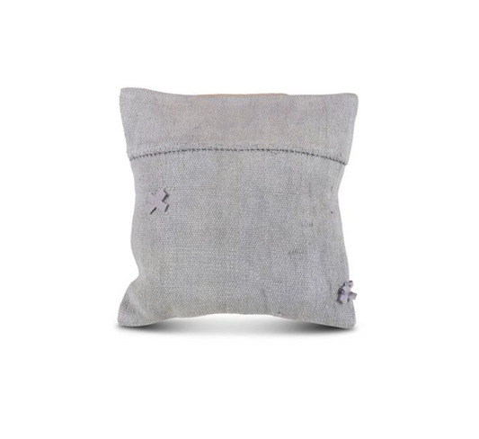 Aqua kelim cushion