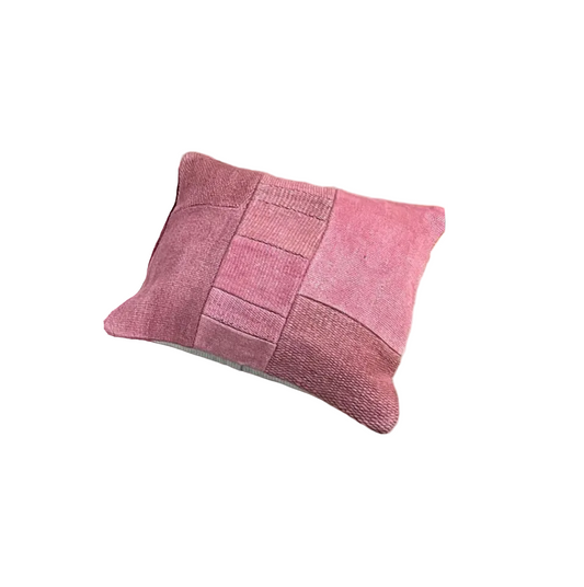 Kelim cushion pink