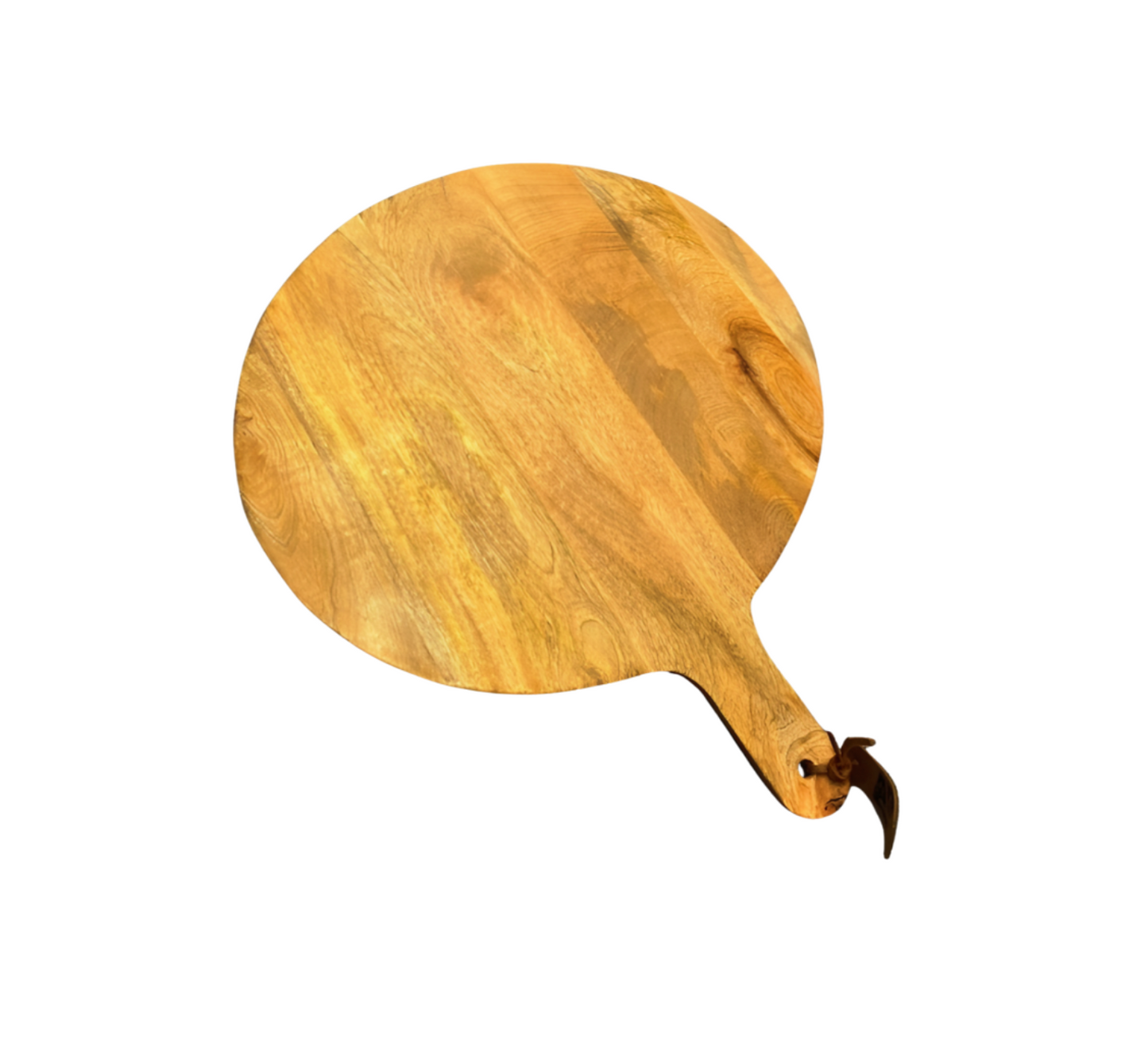 Mango wood round cutting board
