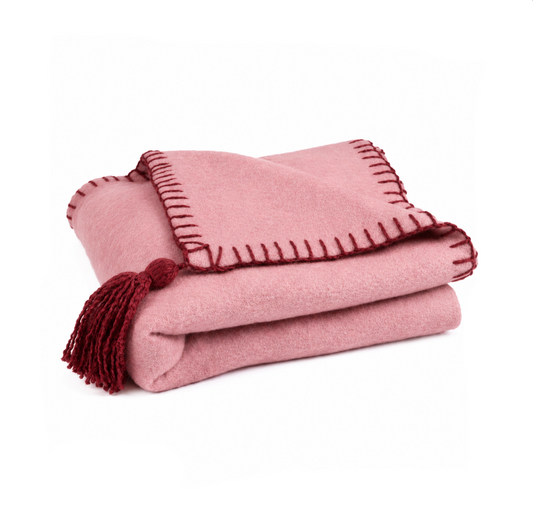 Throw Evie pink L