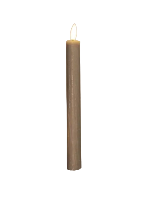 Led taper candle | beige | 2.2 x 24 | set of 2