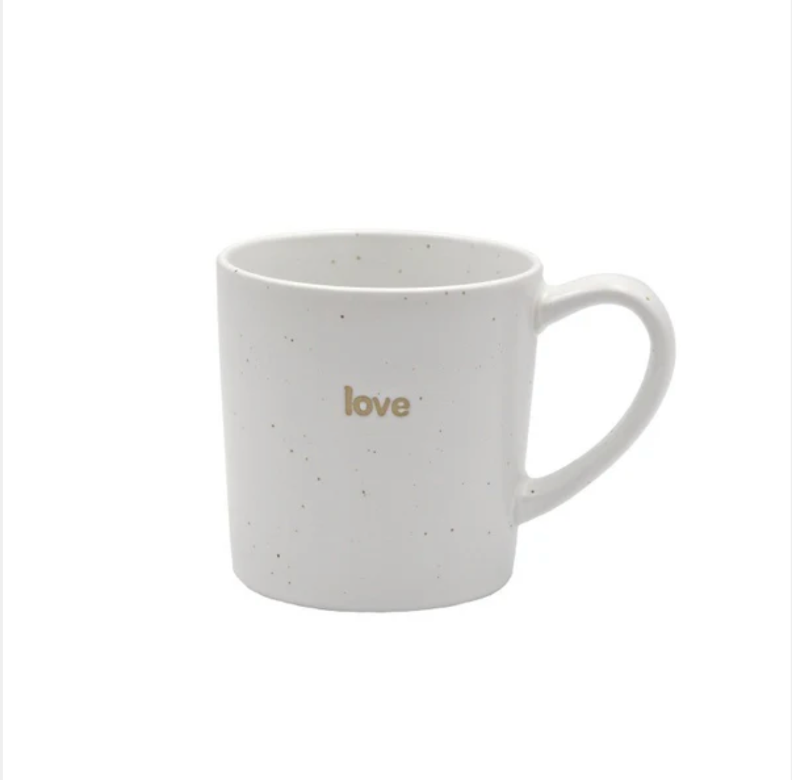 White mug - LOVE