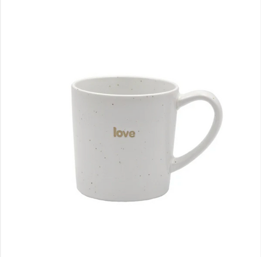 White mug - LOVE