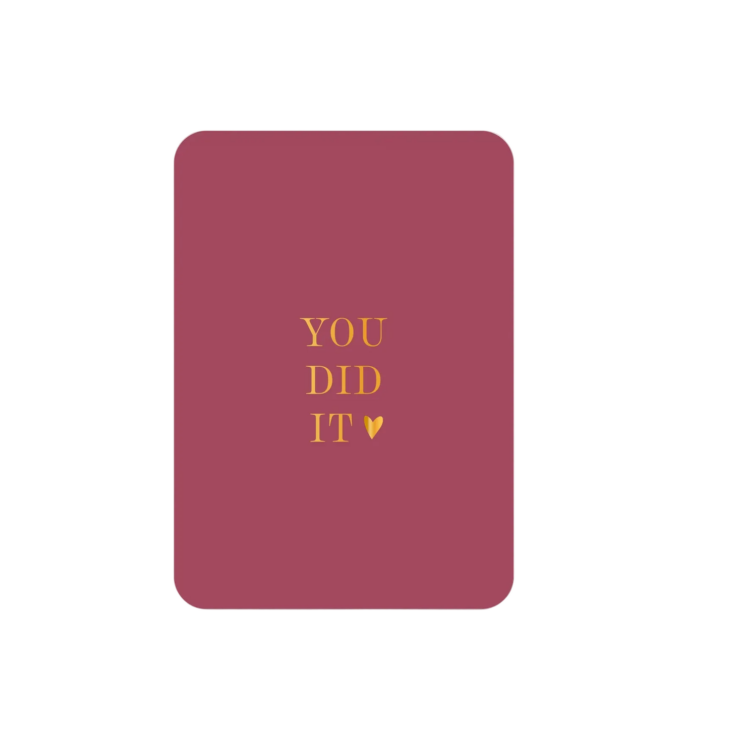 Post card | You did it