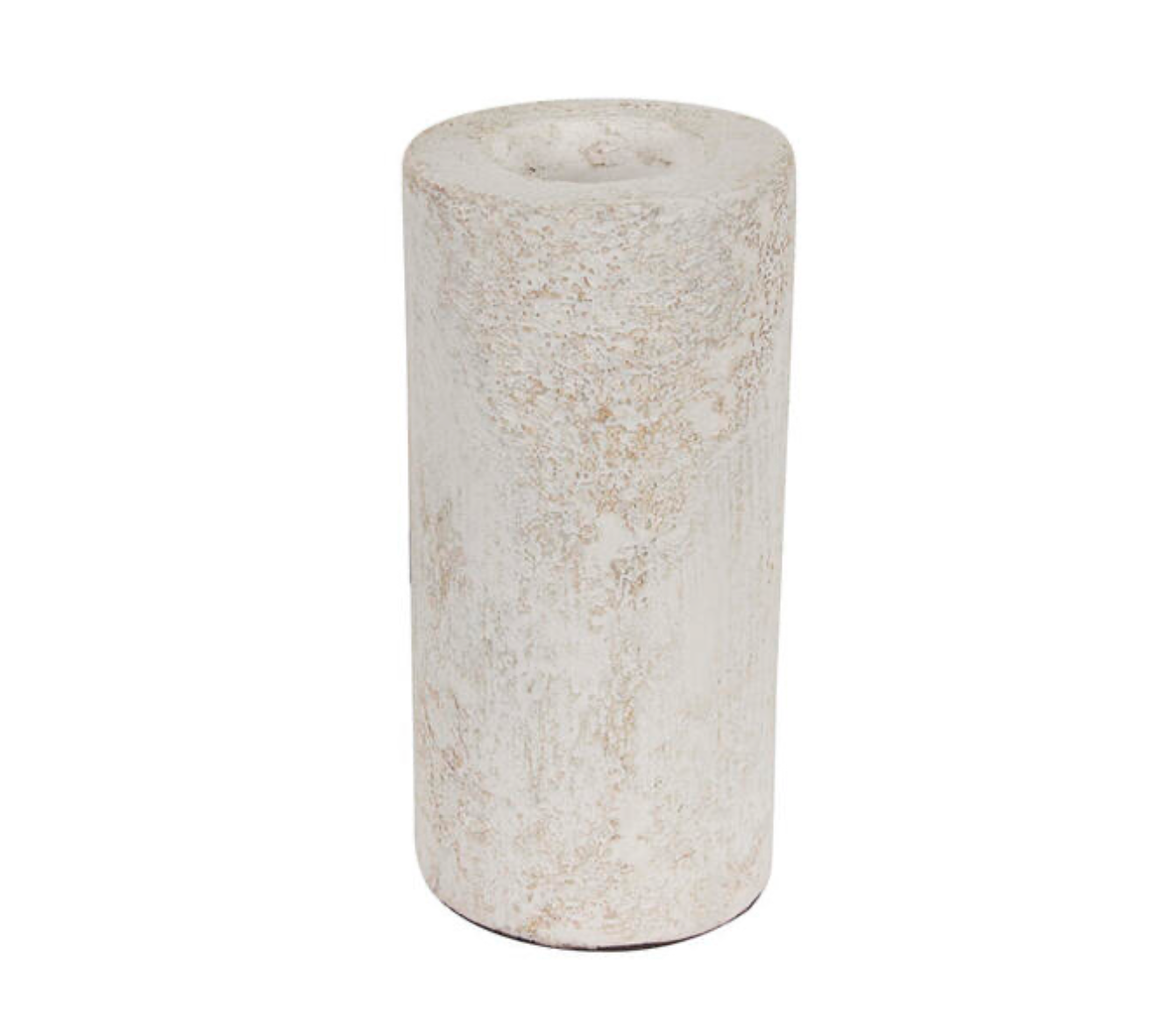 Ceramic Sekura Candle Holder M | White