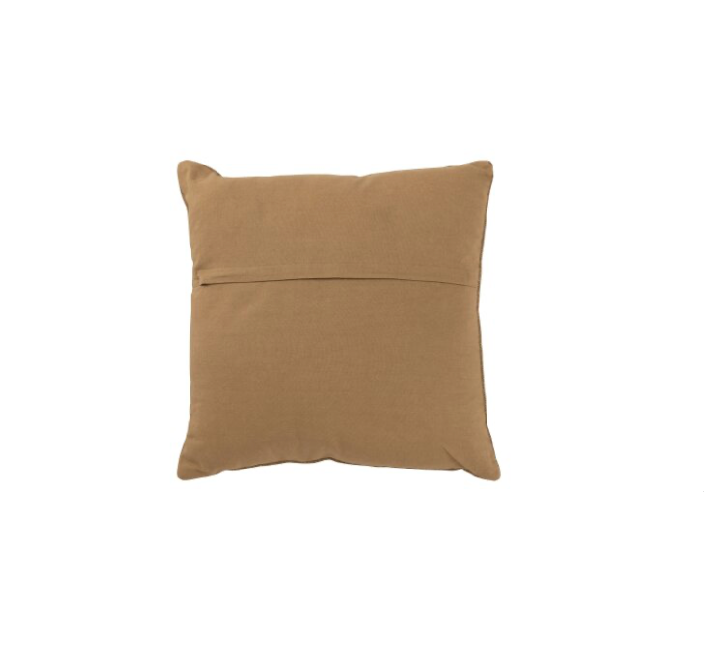 Cotton boho cushion | Brown