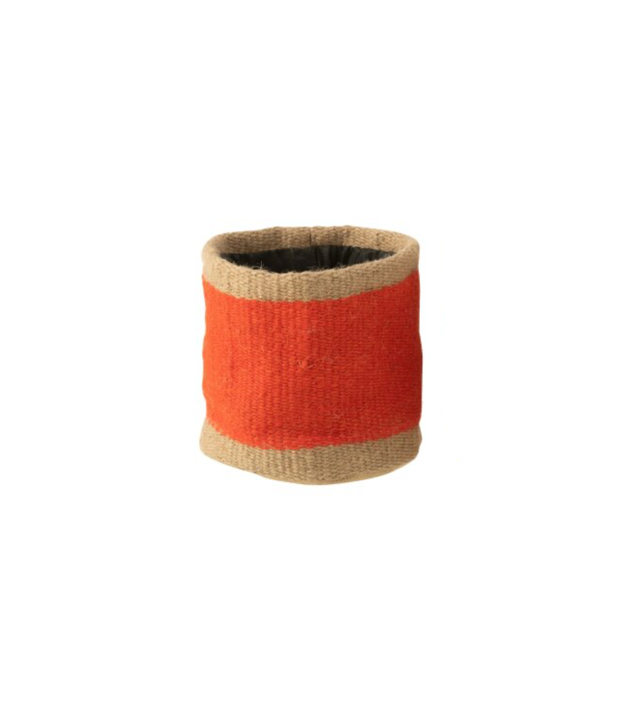 Jute basket | Orange