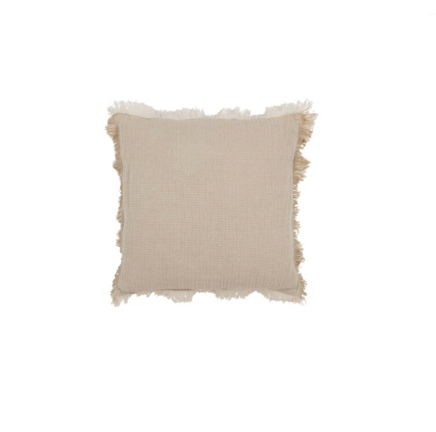 Mousseline cushion | Beige