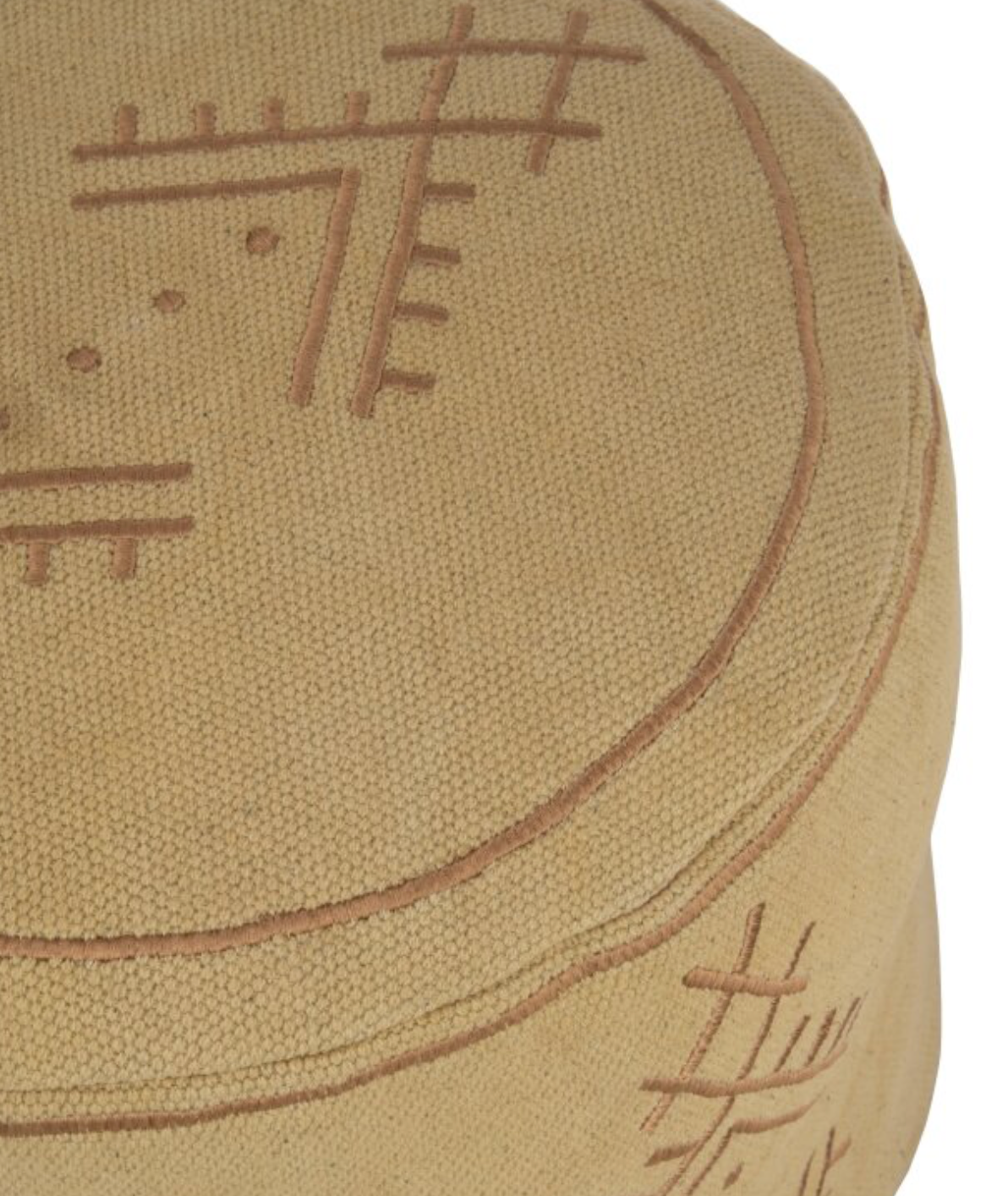 Tanger pouf | Beige