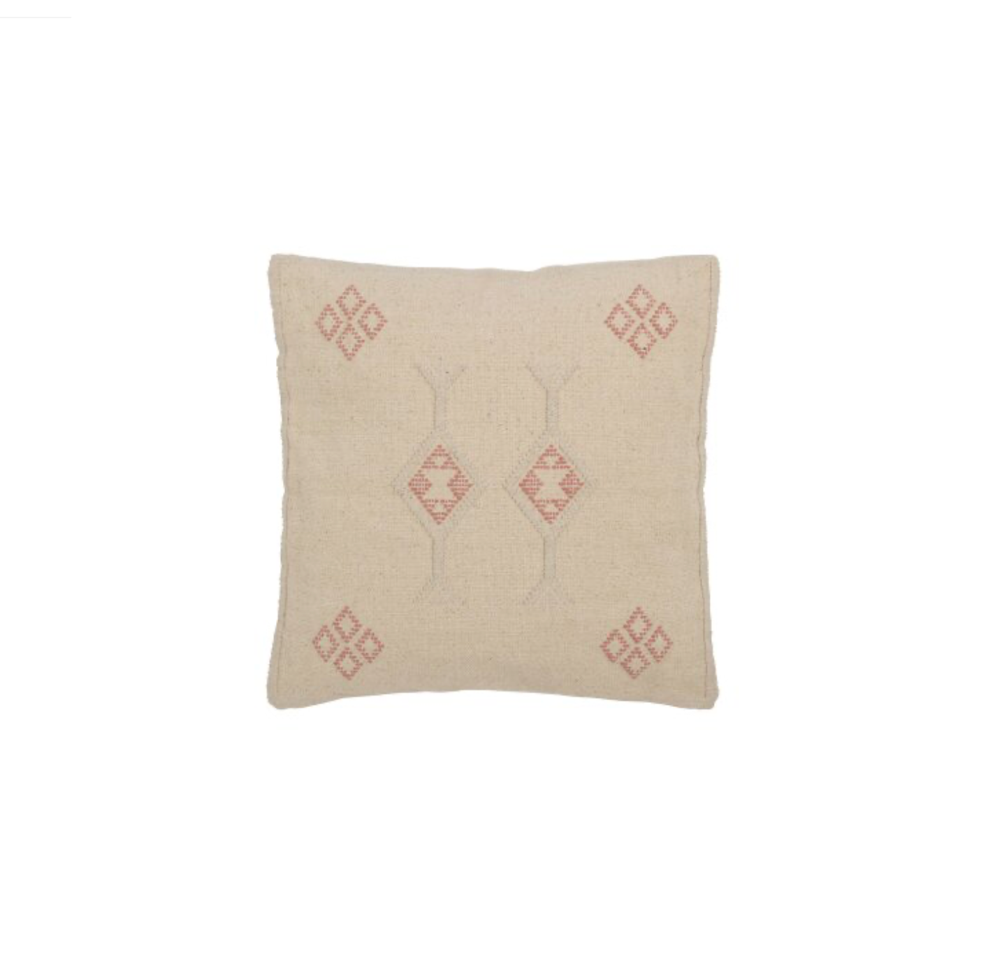 Ceuta cushion | Cream/Pink