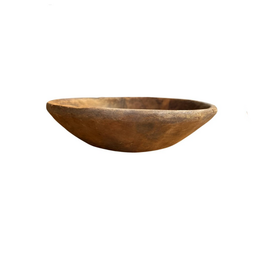 Aloo wooden bowl L