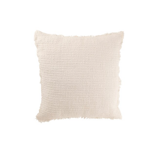Raffle cushion | White