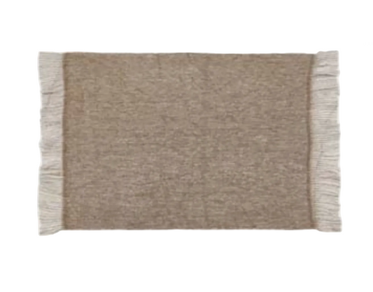 Mohair plaid | taupe