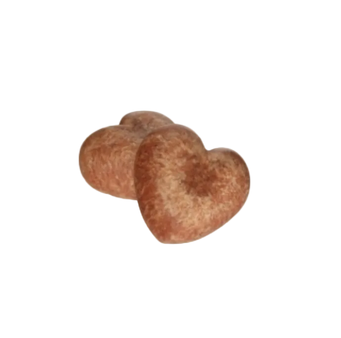 Heart fragrance block set of 2 | Amber