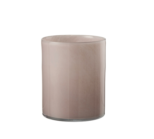 Jade candle holder | soft pink L