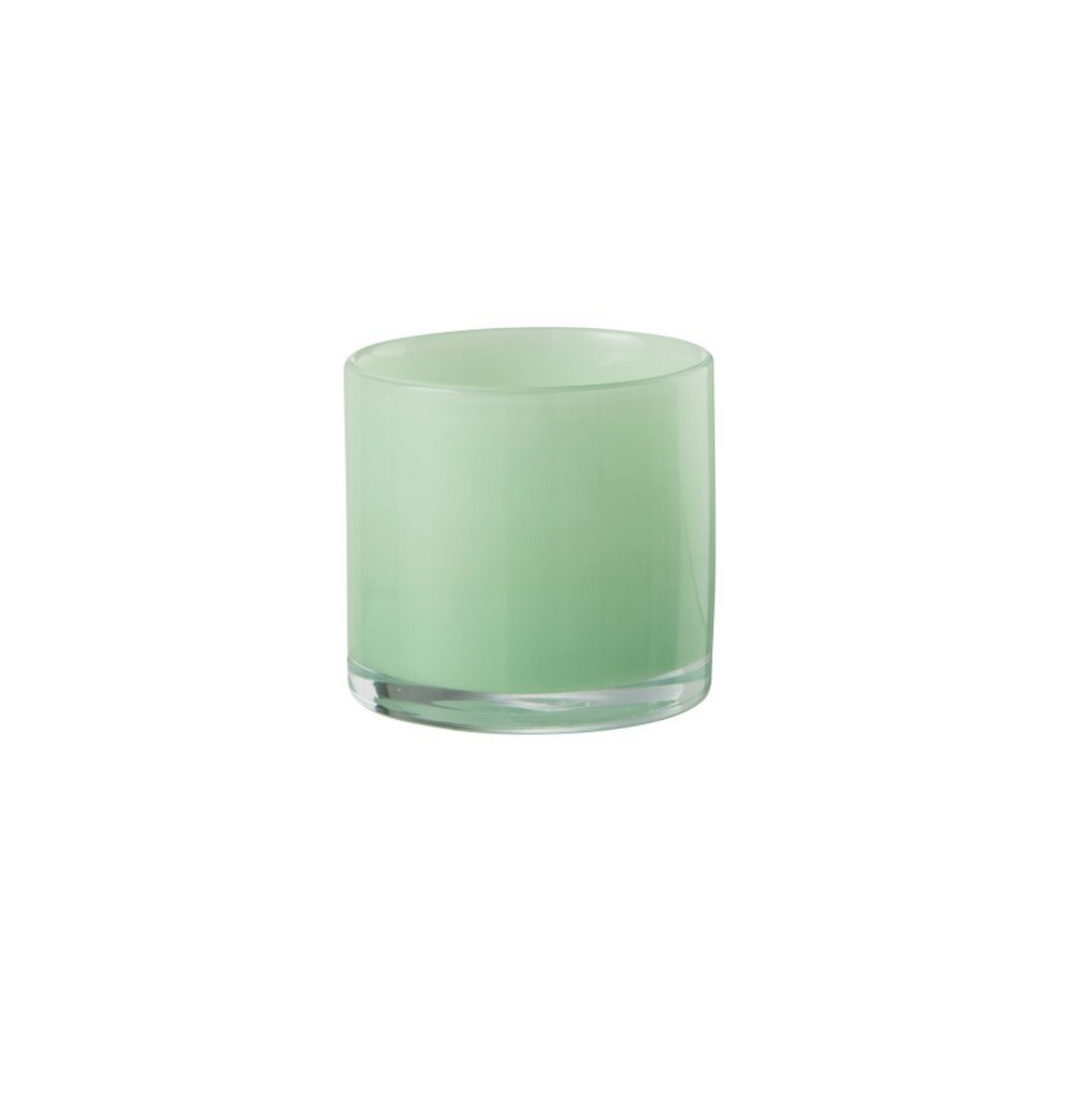 Jade candle holder | soft green S