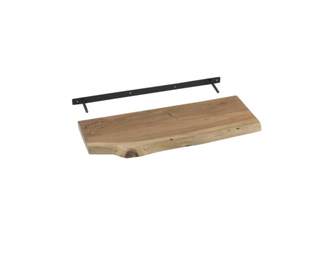 Wooden wall shelf | Acacia | 70